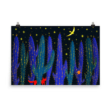 Load image into Gallery viewer, Cosmic Cactus Print