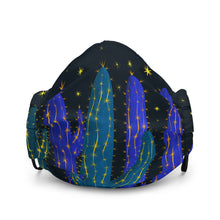 Load image into Gallery viewer, Cosmic Cactus Face Mask