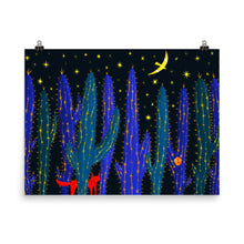 Load image into Gallery viewer, Cosmic Cactus Print