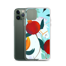Load image into Gallery viewer, Unicorn With Pomegranates iPhone Case